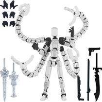 Figura de ação PkghoKids T13 Lucky 13 Robot impressa em 3D Figura de ação PkghoKids T13 Lucky 13 Robot impressa em 3D