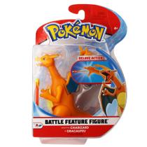 Figura de Ação Pokémon Charizard - 4,5 Polegadas - Edição Battle Feature