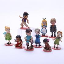 Figura de ação Princesa Disney Elsa Anna Moana Tinker Bell Alice