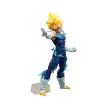 Figura De Ação PVC Dragon Ball Z Majin Vegeta Em Pose De Potência De 27,5cm Decoração De Mesa Para