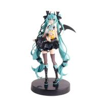 Figura De Ação PVC Hatsune Miku Rascal Estilo Demônio Guaxinim 19cm Modelo Brinquedo Presente