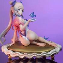 Figura de ação QIANGZI Genshin Impact Sangonomiya Kokomi 18cm Figura de ação QIANGZI Genshin Impact Sangonomiya Kokomi 18cm