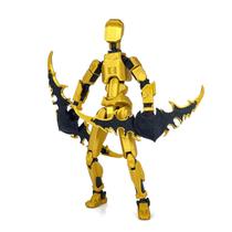 Figura de ação: robô Qoopower T13 articulado com 6 armas Figura de ação: robô Qoopower T13 articulado com 6 armas