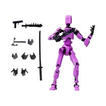 Figura De Ação Robô Shapeshift Lucky 13, Brinquedo Multiarticulado E Movível Impresso Em 3D Para
