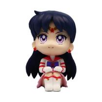 Figura de Ação Sailor Moon 7cm - Tsukino Usagi, Chibiusa, Makoto e Marinheiro Marte/Júpiter