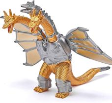 Figura de Ação SmileGear Ghidorah 15 cm em Vinil Macio Figura de Ação SmileGear Ghidorah 15 cm em Vinil Macio