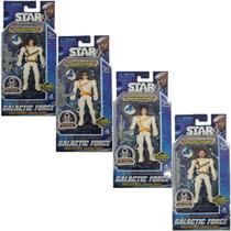 Figura de Ação Star Troopers Galactic Force Kit 4 Bonecos Figura de Ação Star Troopers Galactic Force Kit 4 Bonecos