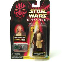 Figura de Ação STAR WARS Qui-Gon Jinn Sabre de Luz de Naboo