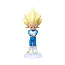 Figura De Ação Super Saiyan 3 Vegeta 21cm Versão Q Dragon Ball Modelo Brinquedo Presente De Natal
