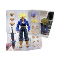 Figura De Ação Super Saiyan Trunks Dragon Ball Z, Modelo Colecionável, Brinquedo Presente