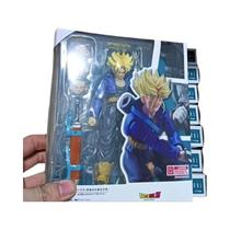 Figura De Ação Super Saiyan Trunks Dragon Ball Z SHF, Modelo Móvel De 15cm, Brinquedo Para Presente