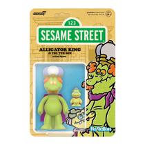 Figura de ação Super7 Sesame Street Reaction Alligator King