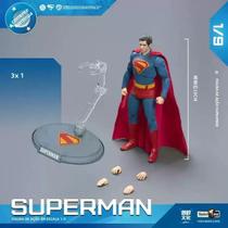 Figura De Ação Superman 19cm Filme 2025 Superman Escala 1/9 Modelo DC Multiverse Boneco Ornamentação Figura De Ação Superman 19cm Filme 2025 Superman Escala 1/9 Modelo DC Multiverse Boneco Ornamentação