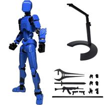 Figura de ação T13 montada com suporte, boneco impresso em 3D 13