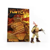 Figura de ação The Loyal Subjects Raphael 12,7 cm com quadrinhos