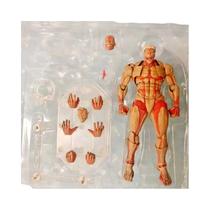 Figura De Ação Titan Reiner Braun Revoltech Kaiyodo Attack on Titan, Modelo De Brinquedo De Anime, Figura De Ação Titan Reiner Braun Revoltech Kaiyodo Attack on Titan, Modelo De Brinquedo De Anime,
