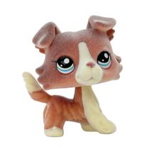 Figura de animal flocada de brinquedo Fuzzy Short Hair Cat 2291 5cm Figura de animal flocada de brinquedo Fuzzy Short Hair Cat 2291 5cm