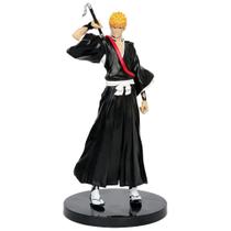 Figura de anime Bleachs Kurosaki Ichigo desenhando a espada Figura de anime Bleachs Kurosaki Ichigo desenhando a espada