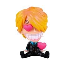 Figura De Anime De Uma Peça De 8-10cm, Macaco D Luffy Roronoa Zoro Kawaii Pvc Versão Q Nendoroid