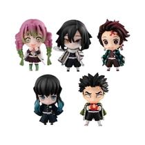 Figura De Anime Demon Slayer Tanjiro Nezuko Zenitsu Inosuke Modelo De PVC Brinquedos Figura De Ação Figura De Anime Demon Slayer Tanjiro Nezuko Zenitsu Inosuke Modelo De PVC Brinquedos Figura De Ação
