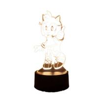 Figura De Anime Do Sonic, O Ouriço, Com Luz Noturna LED 3D, Luminária De Mesa Fofa Para Quarto,