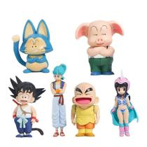 Figura De Anime Dragon Ball Z Goku Krillin Chichi Bulma 10-20cm Modelo Colecionável Brinquedo Figura De Anime Dragon Ball Z Goku Krillin Chichi Bulma 10-20cm Modelo Colecionável Brinquedo