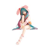 Figura De Anime HATSUNE MIKU Com Orelhas De Coelho E Pijama, 15CM, Modelo Noodle Stopper, Decoração, Figura De Anime HATSUNE MIKU Com Orelhas De Coelho E Pijama, 15CM, Modelo Noodle Stopper, Decoração,
