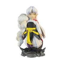 Figura de anime Inuyasha Sesshomaru em PVC 17 cm colecionável Figura de anime Inuyasha Sesshomaru em PVC 17 cm colecionável