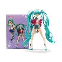 Figura De Anime Kawaii Hatsune Miku, Figurinha De Ação Miku Yoneyama Mai, Modelo Colecionável Para
