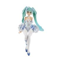 Figura De Anime Kawaii Hatsune Miku, Modelo Em PVC, Presente De Aniversário Para Subcultura De Moda Figura De Anime Kawaii Hatsune Miku, Modelo Em PVC, Presente De Aniversário Para Subcultura De Moda
