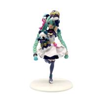 Figura De Anime Kawaii Hatsune Miku Sakura Ver. Com Capuz E Guarda-Chuva, 19-23cm, Ornamento De