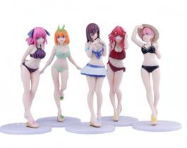 Figura de anime LCDGTJ Quintessential Quintuplets, 5 pacotes/conjunto