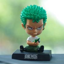 Figura de anime Luffy Zoro para decoração de carro ZKTSRY One Piece