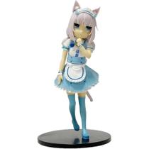 Figura De Anime NEKOPARA De 18cm, Chocola E Vanilla, Modelo De PVC Fofo Para Decoração E Presentes Figura De Anime NEKOPARA De 18cm, Chocola E Vanilla, Modelo De PVC Fofo Para Decoração E Presentes