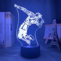 Figura de anime Night Light 3D Haikyuus Touch Control preta Figura de anime Night Light 3D Haikyuus Touch Control preta