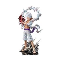 Figura De Anime One Piece De 25cm, Luffy Gear 5 Com Nika, Modelo Colecionável Em PVC, Presente