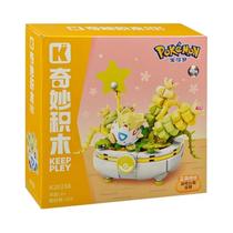 Figura De Anime Pokémon Modelo Pikachu Sylveon Togepi Bloco De Construção Decoração Para Casa Flor