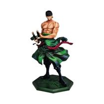 Figura De Anime Roronoa Zoro De 28cm Em PVC GK Modelo Estátua Decoração De Mesa Brinquedo