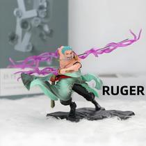 Figura De Anime Roronoa Zoro De One Piece De 10cm, Estátua De Ação De Manga GK Com Três Espadas,