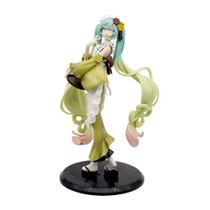 Figura de anime Toy Hatsune Miku Matcha Buffy 22 cm em PVC Figura de anime Toy Hatsune Miku Matcha Buffy 22 cm em PVC