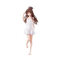 Figura De Anime Vestido Branco Yuuki Mikan Sexy Girl Action Figure Modelo De PVC Boneca Brinquedos