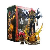 Figura De Anime Yugi Muto Duel Monsters De 28cm Com 2 Cabeças, Estátua De PVC, Modelo Colecionável Figura De Anime Yugi Muto Duel Monsters De 28cm Com 2 Cabeças, Estátua De PVC, Modelo Colecionável