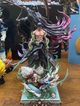 Figura De Anime Zoro De Uma Peça De 23 Cm GK Deus Da Morte Onikiri Roronoa Zoro Modelo Estátua