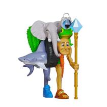 Figura de brinquedo Abstract Fusion Monster Boy com partes de animais