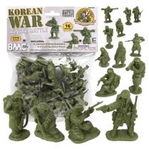 Figura de Brinquedo BMC Batalha de Inverno da Guerra da Coreia 16 peças 6cm Figura de Brinquedo BMC Batalha de Inverno da Guerra da Coreia 16 peças 6cm