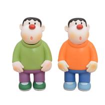 Figura de brinquedo colecionável modelo Nobitas Nobis Anime x2 11,5 cm Figura de brinquedo colecionável modelo Nobitas Nobis Anime x2 11,5 cm