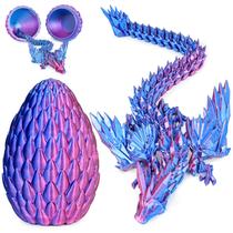 Figura de brinquedo Olee Odee, ovo de dragão impresso em 3D com dragão articulado