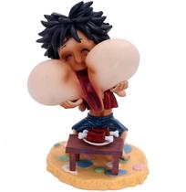 Figura de brinquedo One Piece Luffy 11 cm em PVC multicolorido