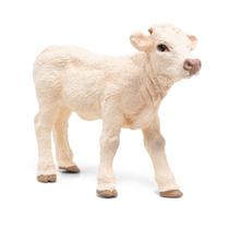 Figura de brinquedo Papo Charolais Calf para crianças de 3 anos