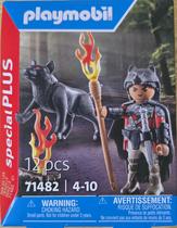Figura de brinquedo Playmobil 71482 Guerreiro com Lobo 12 peças Figura de brinquedo Playmobil 71482 Guerreiro com Lobo 12 peças